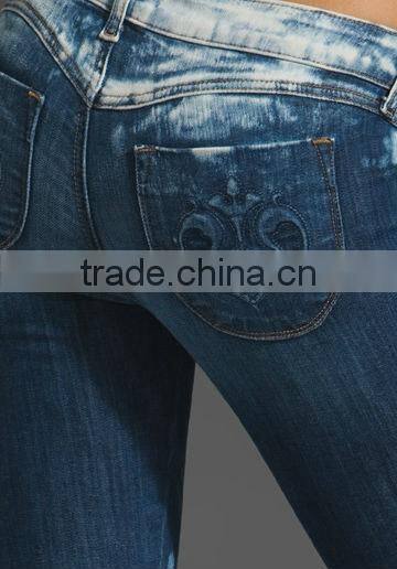 12PA007 Wash Blue Rain color pant,lastest design pant,2012design pants