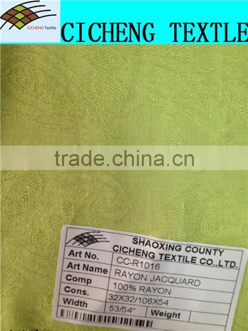 shaoxing harem pants rayon rayon bandage fabric for dress rayon dress fabric