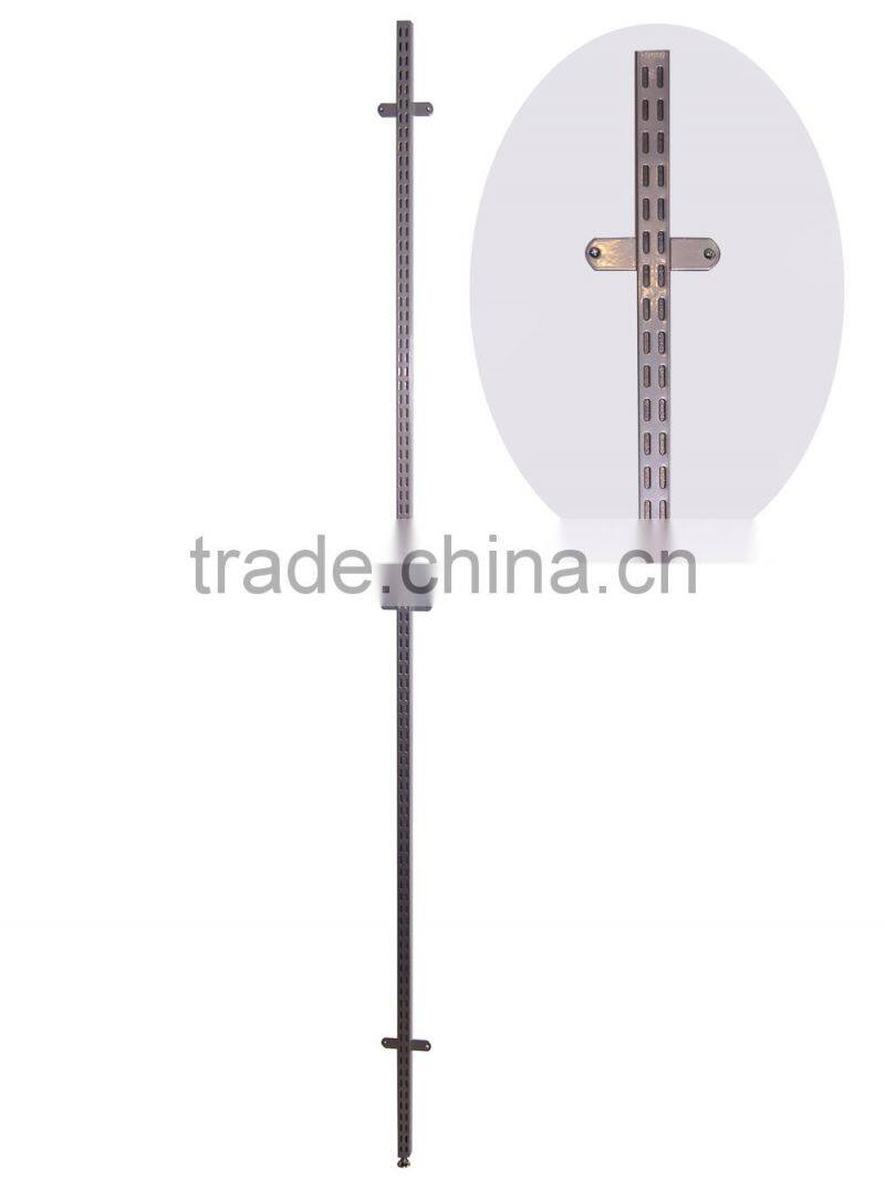 Double layer slotted square tube