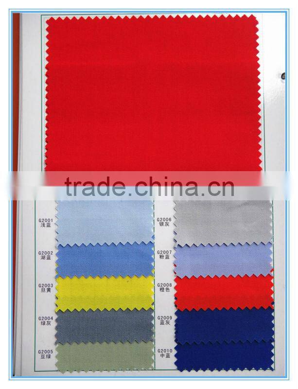 water resistant fabric for uniform clothing cotton poly fabric