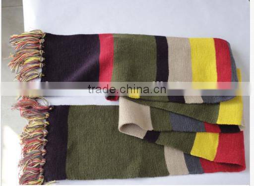 High Quality Doctor Who 4th Dr. Warm Soft Scarf