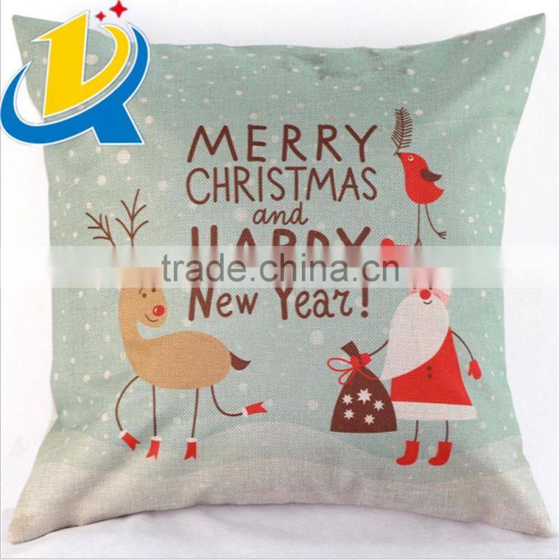 Popular decorative Christmas pillow case chair cover