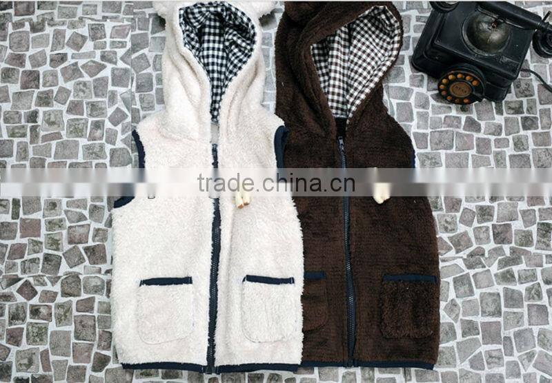 winter waterproof kid clothing boys vest