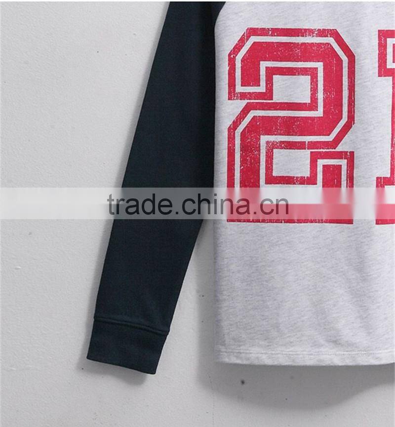 fashion boy print digital two-piece dress sport hoodies without hood