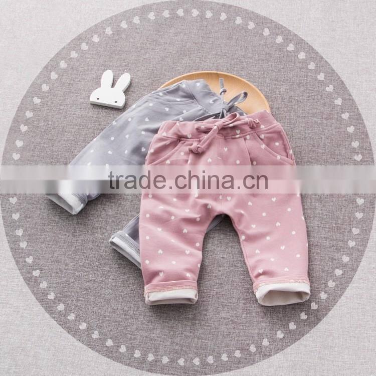 Wholesale children's boutique clothes baby leggings kids ruffle blue pants bloomers