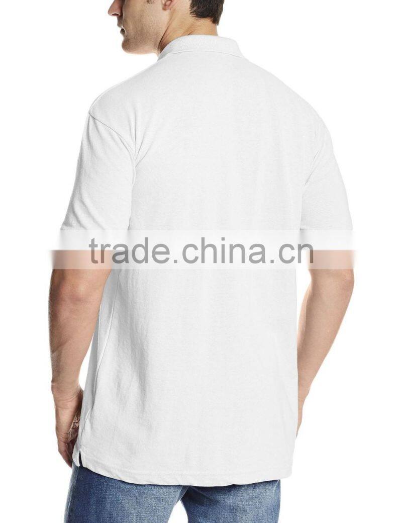 Men White Short Sleeve Uniform Work tshirt