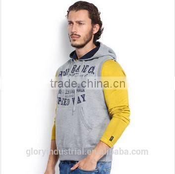 Bodybuilding Mens Custom Sleeveless Hoodie Factory for Sale