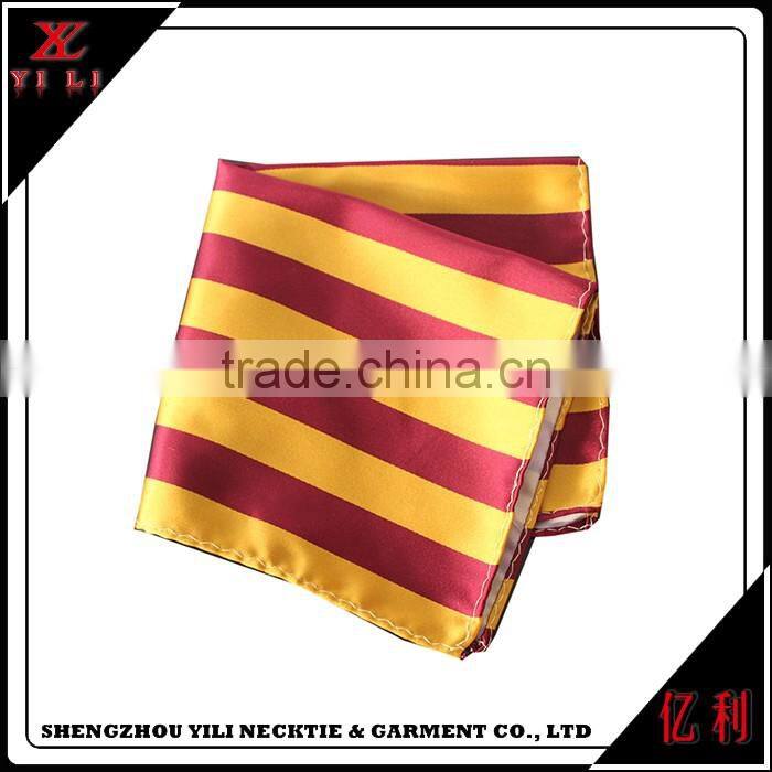 Best quality cheap new design suit handkerchief silk