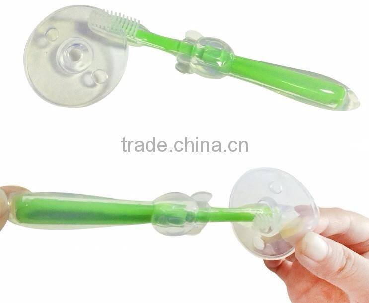 funny silicone baby toothbrush silicone toothbrush teething toothbrush for infant