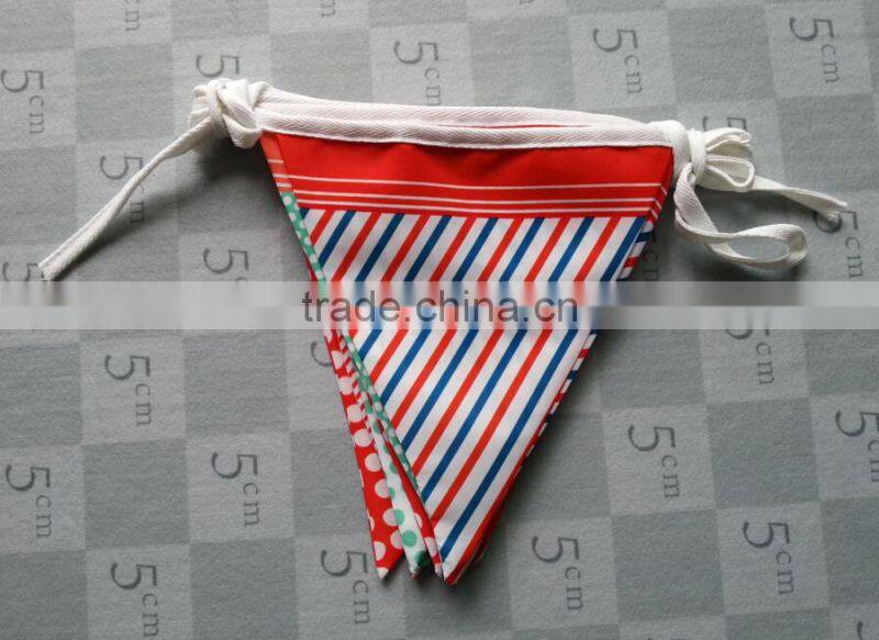 printed pennant bunting flag