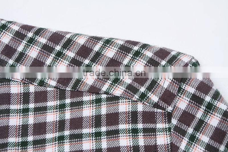 Autumn winter flannel shirt for men dress shirt