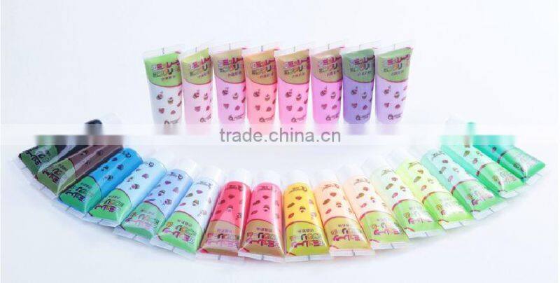 50ML 24colors best colorful Epoxy cream glue Glue Simulation Cream for DIY Craft Phone Case Decoration