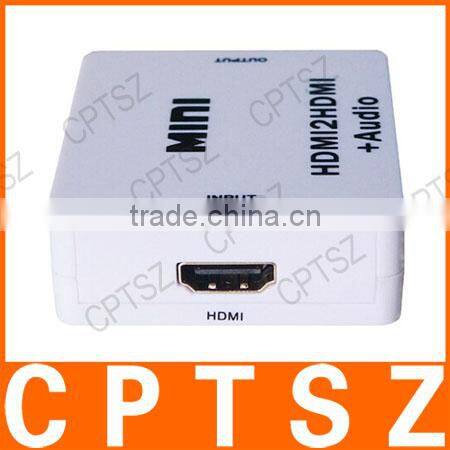 HDMI to HDMI Audio Video Converter - White