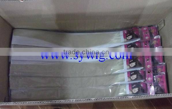 Wholesale synthetic fiber hair weave extensions