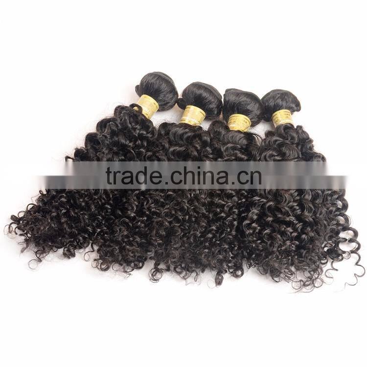 Kinky Curly Virgin Indian Hair Wholesale Unprocessed 8A Indian Human Hair Weaves Extension