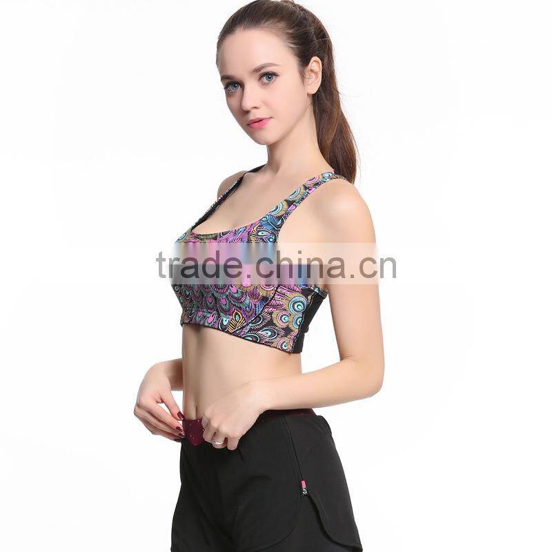 Hot Sexy Woman Sports Bra Top