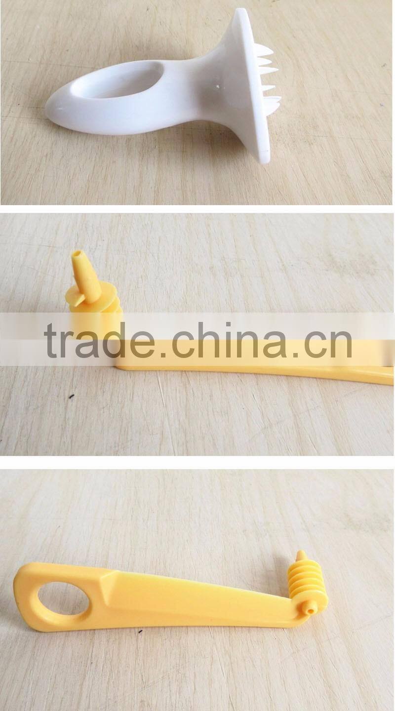 professional potato chips slicer / spiral potato cutter / Potato Cutting Machine