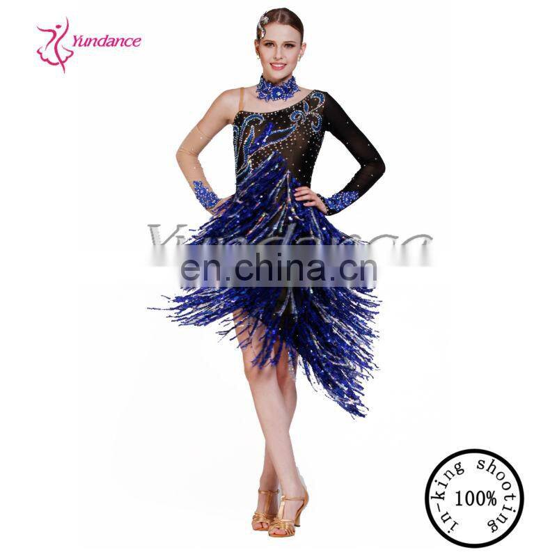 L-1330 latin dance costume for competition