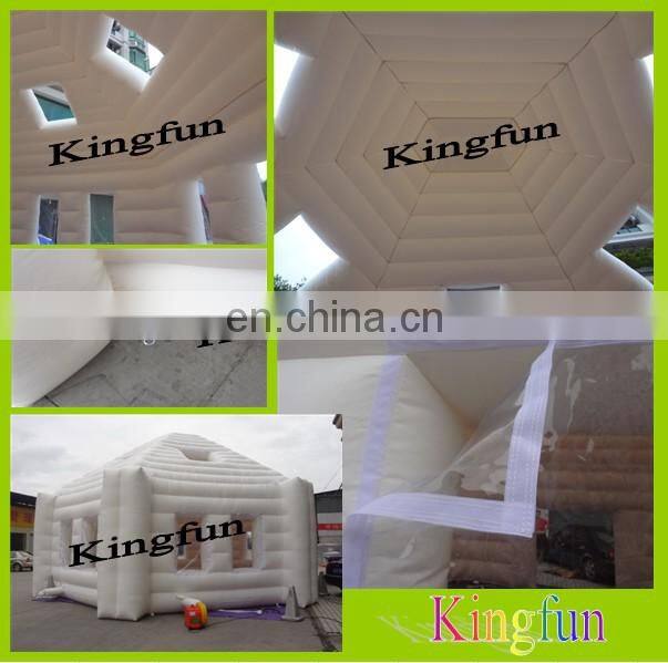 Lighting partition wall/display inflatable screen wall