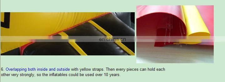 pink girly inflatable bouncy castle