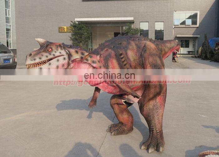 hot sale walking with animatronic dinosaur costume