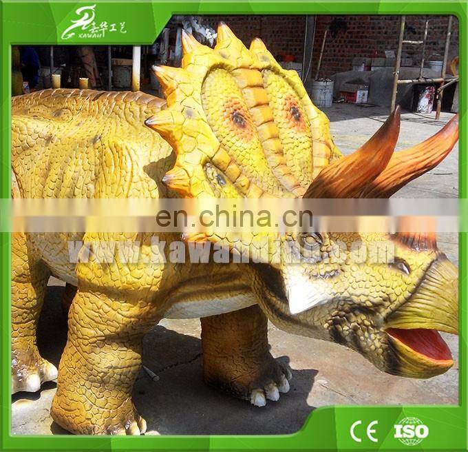 KAWAH Hot-Selling Attractive Amusement Ride Lifesize Walking Dinosaur For Sale