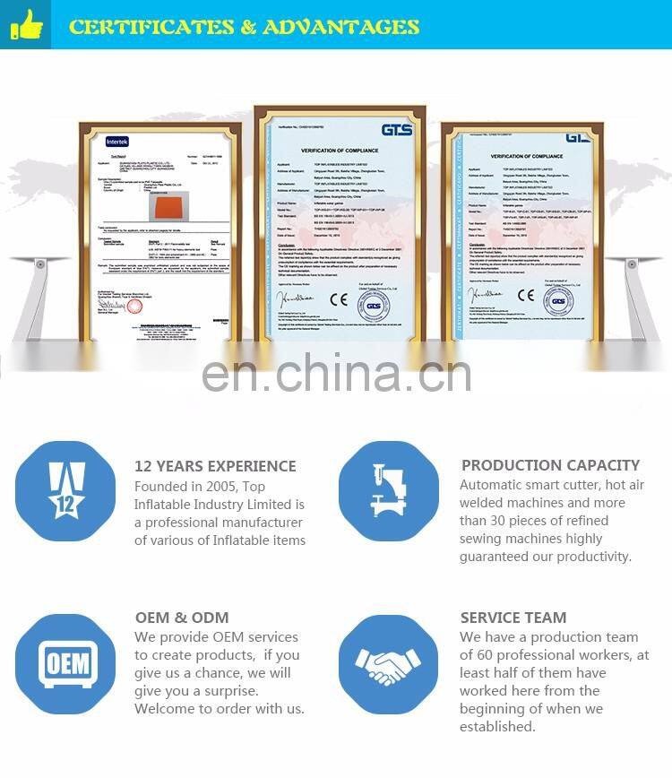 Largest inflatable water slide for adult and kids