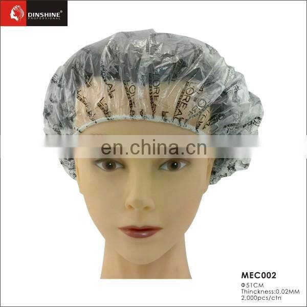 superior quality Transparent Soft Rubber Hair Heat Salon Hair Dye Cap