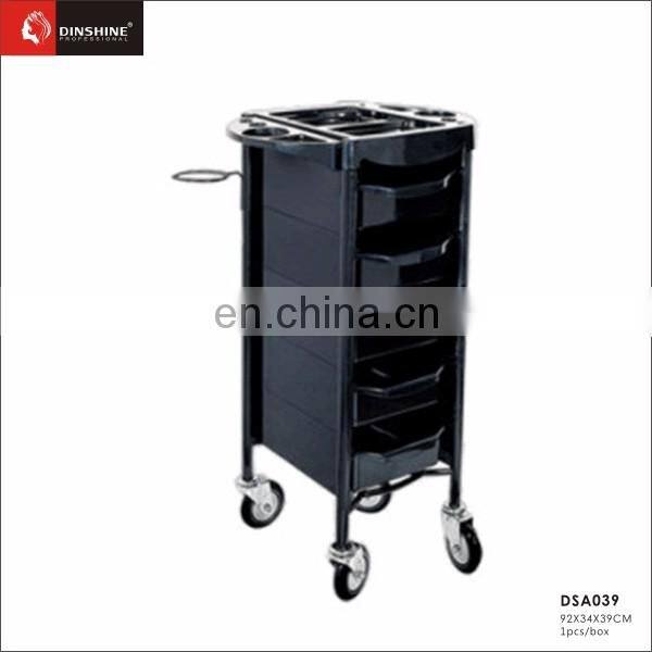 cheap price simple salon furniture useful hair trolley for sale