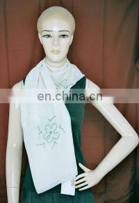 Printed Square Scarf in poly chiffon