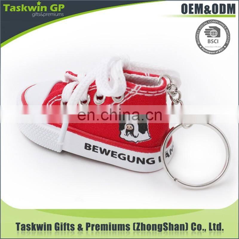 Christmas gift mini shoes keychain for promotion