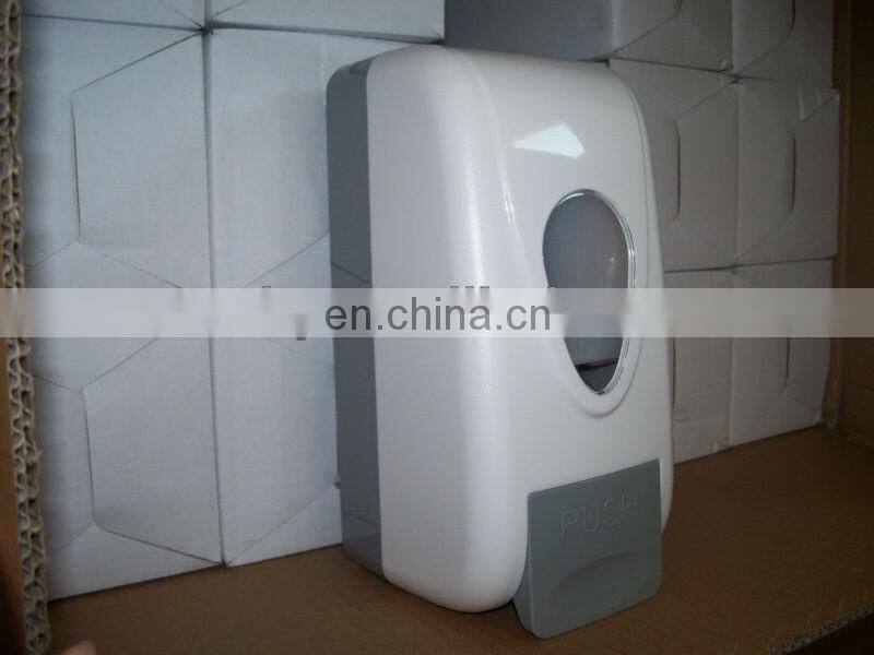 Liquid soap bag dispenser for supermarket