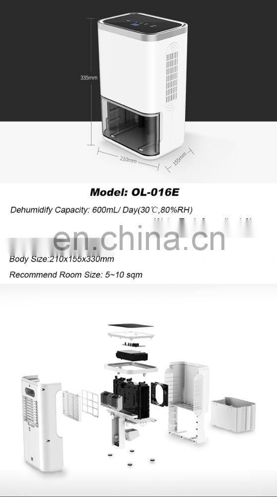 LED Display commercial popular portable dehumidifier
