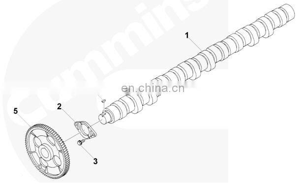 Diesel Engine parts QSM11 Camshaft 3097267 Camshaft