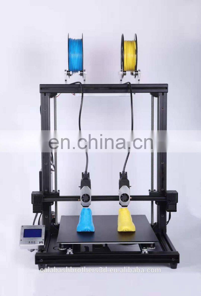High Precision Industrial FDM ABS Nylon PLA Printer 3D With IDEX Dual Extruder Sale for Rapid Prototyping