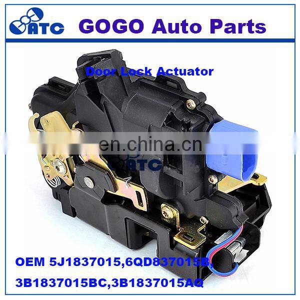 GOGO Door Lock Actuator FOR Skoda OEM 5J1837015,6QD837015B,3B1837015BC,3B1837015AQ