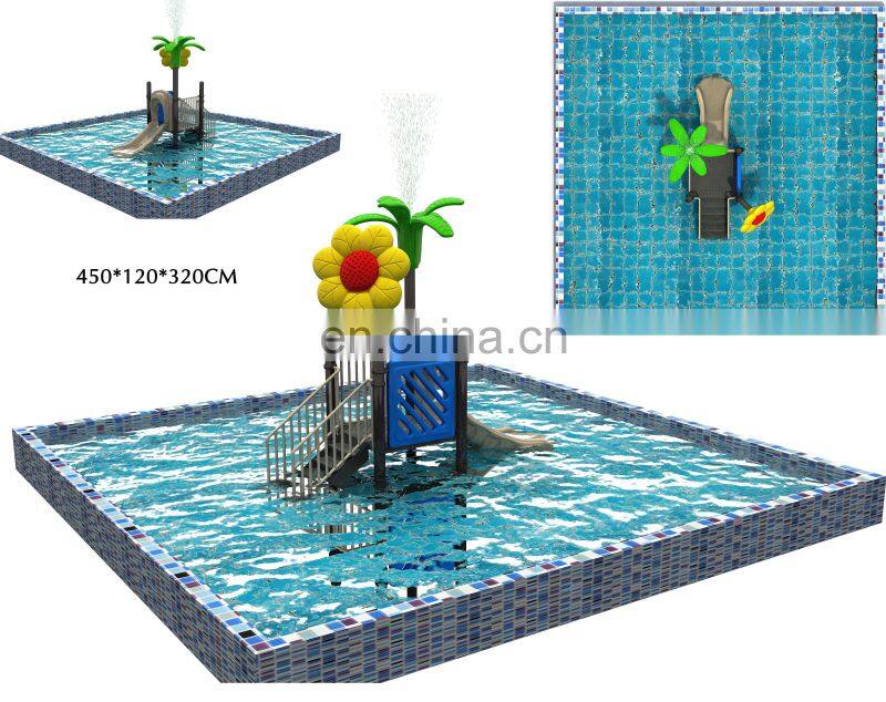 Guangzhou Swimming pool Mini children's small slide toy for sale