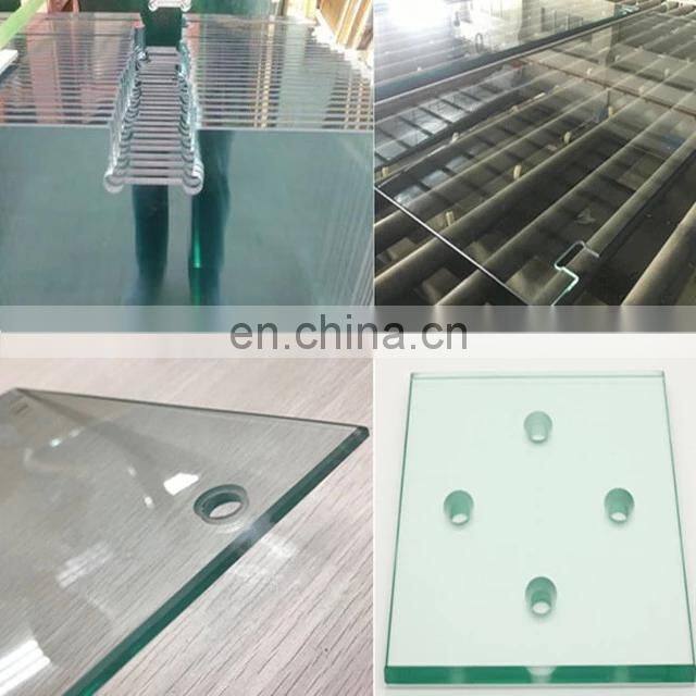 High quality safety frameless enclosure tempered glass shower door