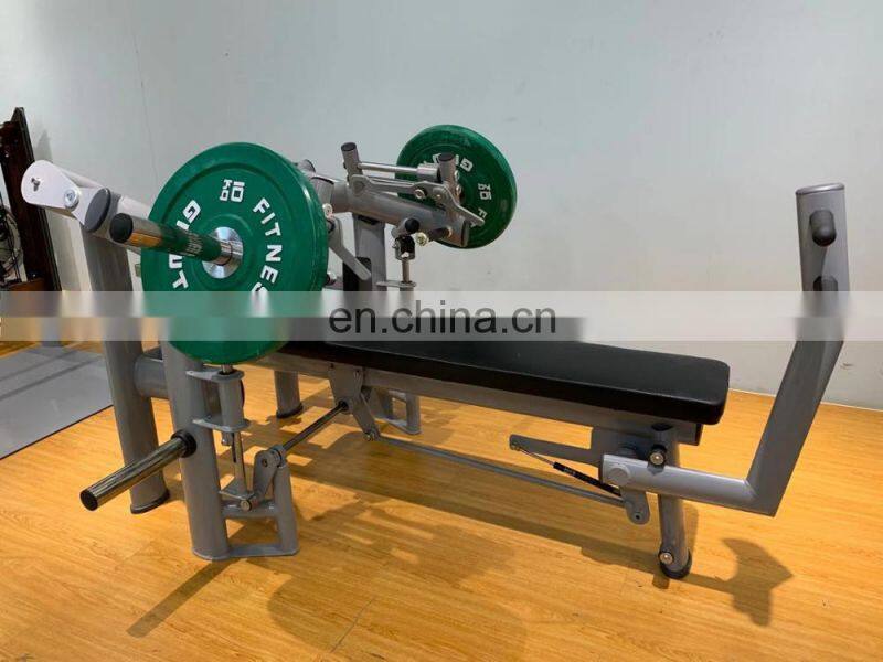 2020 New design Plate loaded strength gym equipment LZX fitness equipment Flat Chest Press Machine