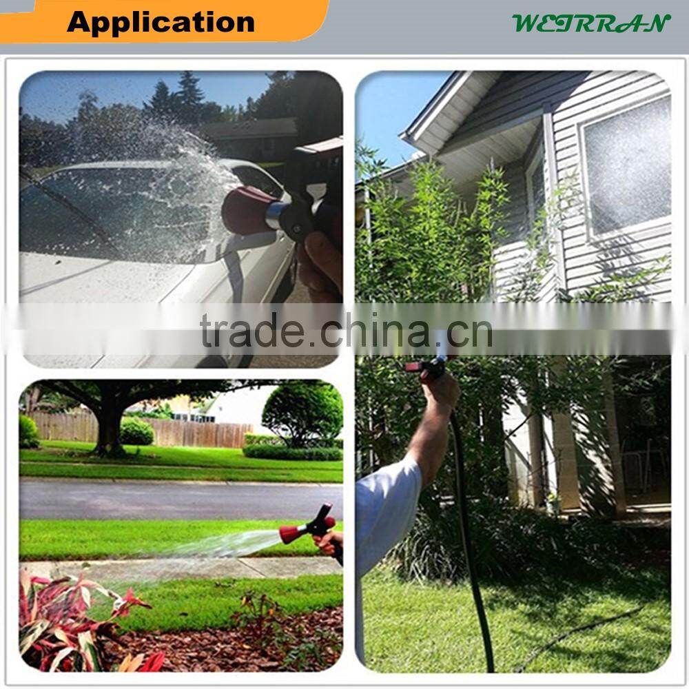 (10360) rubber handle big switch heavy duty fire fight garden hose nozzle