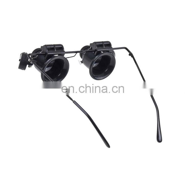 Magnifying Glass Type 20X Watch Repair LED Magnifier Loupe With Light LED