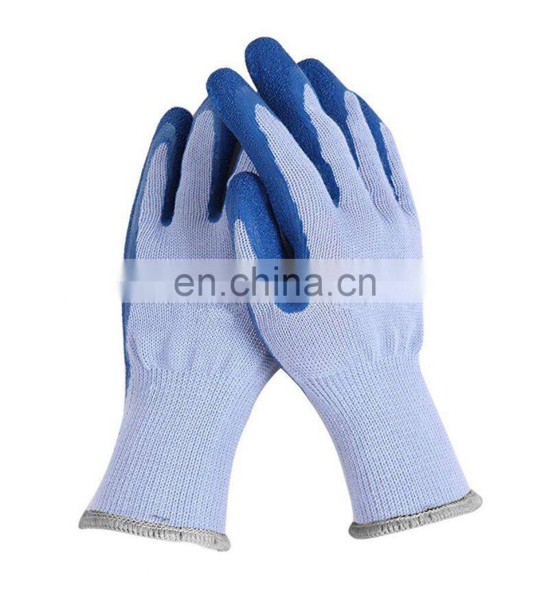 General Purpose 10Gauge Cotton Latex Gripper Gloves