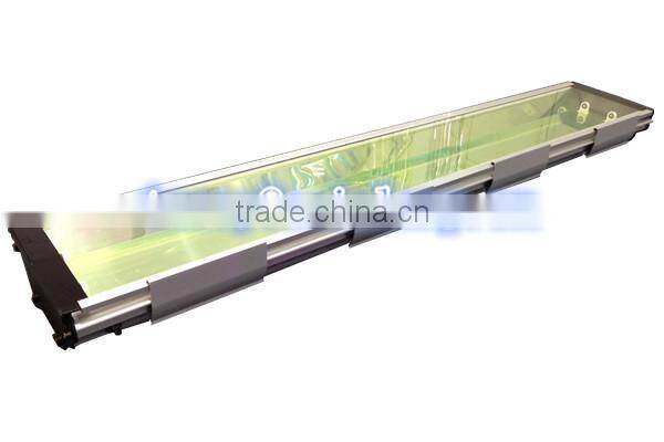 5 years warranty tunnel light 1.6m 2X58W aluminum light fixture