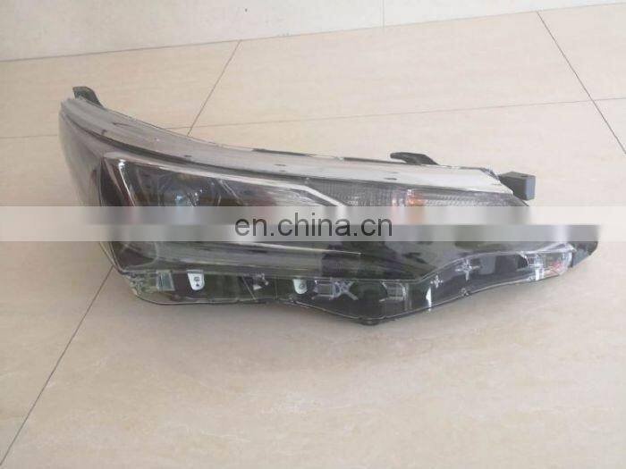 For Toyota 2017 Corolla Head Lamp with High Auto Headlights Car Headlamps Car lamp Car Light Auto Head lamps Auto Head light