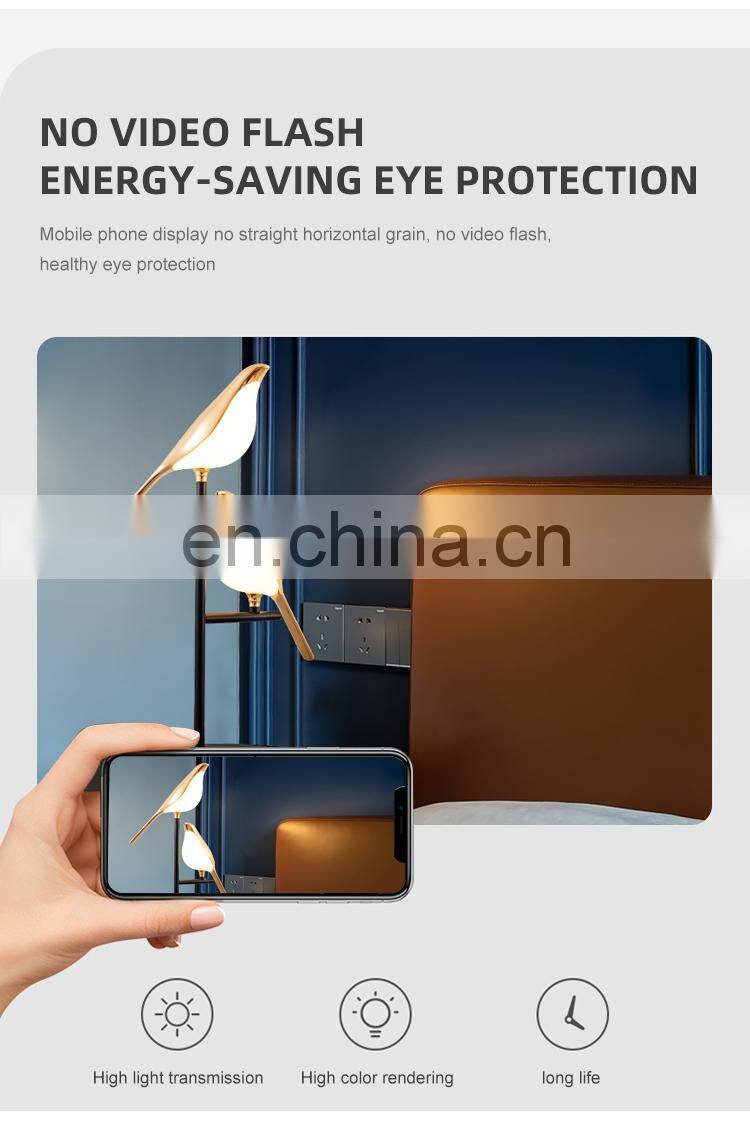 New Listed Indoor Decoration Aluminum Acrylic Reading Room Bedside Modern Black Gold LED Table Light