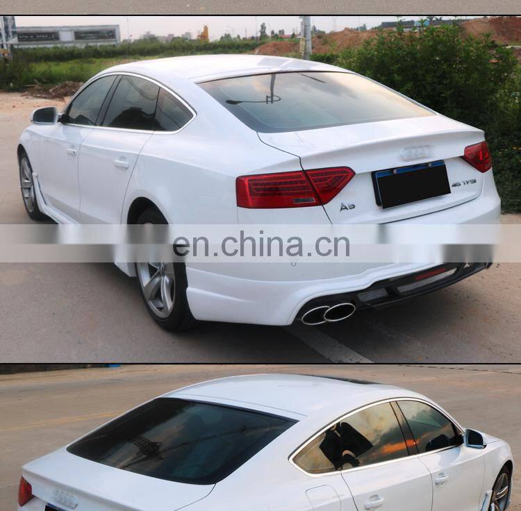 Runde ABS Material Old Audi A5 Four Door Modified Small Bodykit A5 Two Door Front Rear Lip Side Skirt For 2013-2016 Audi A5 bodykit