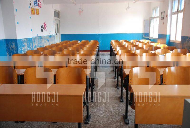 Special design double student desk and chair doblue school desk and chair TC009-E
