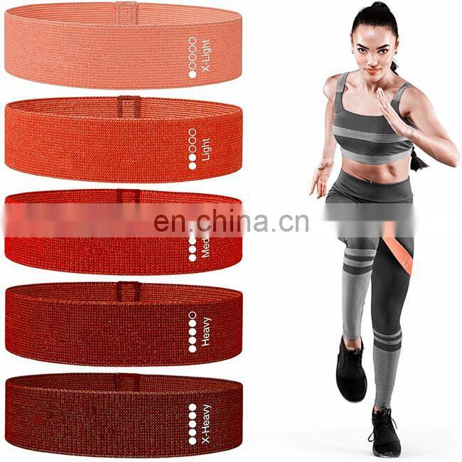 Wholesale Fabric Bands for Women Resistance Bands Set For Yoga