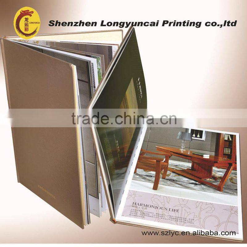 offset printing factory price wooden door catalogue