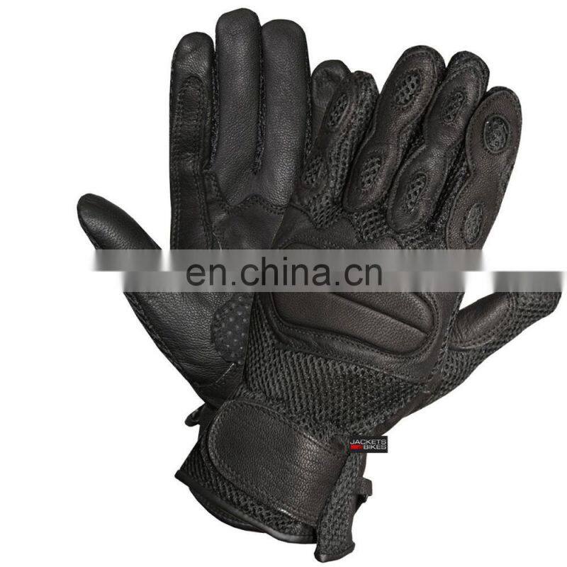 Pro-Biker Motorcycle Gloves Cow skin Leather